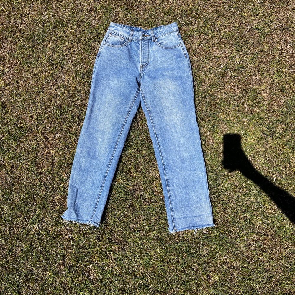 brandy mom jeans